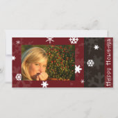 Frohe Feiertage! Feiertagskarte (Vorderseite)