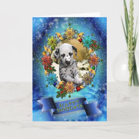 Frohe Feiertage Feiertagskarte (Vorderseite)