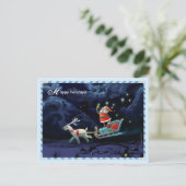 Frohe Feiertage Feiertagspostkarte (Stehend Vorderseite)