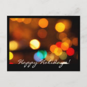 frohe Feiertage Feiertagspostkarte (Vorderseite)