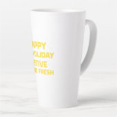 Frohe Feiertage, Festlich und Frisch Milchtasse (Rechte Ecke)