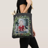 Frohe Feiertage Foto Grünzeug Tasche (Von Nahem)