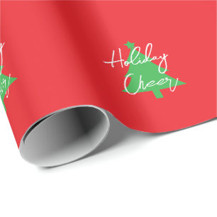 Frohe Feiertage, frohe Weihnachten, neues Jahr Geschenkpapier