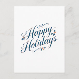 Frohe Feiertage, Fröhliche Weihnachten, Familie, N Feiertagspostkarte