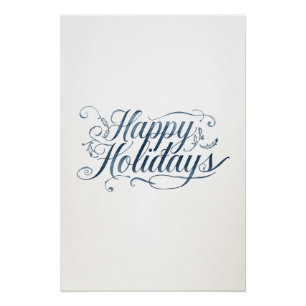 Frohe Feiertage, Fröhliche Weihnachten, Familie, N Poster