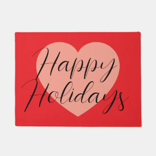 Frohe Feiertage Fröhliche Weihnachten Ferienzeit H Fußmatte