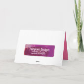 Frohe Feiertage Grafik Feiertagskarte (Rückseite)