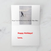 Frohe Feiertage Karte (Innenseite)