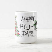 Frohe Feiertage lil'DudE Kaffeetasse (Mittel)