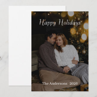 Frohe Feiertage Moderne Typografie Weihnachten Fot
