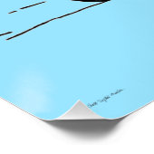 Frohe Feiertage Poster (Ecke)
