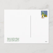 Frohe Feiertage! Postkarte (Rückseite)