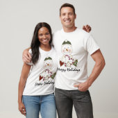 Frohe Feiertage Schneemann #7 T-Shirt (Unisex)