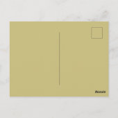 Frohe Feiertage Schrift Postkarte (Rückseite)