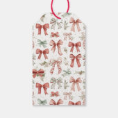 Frohe Feiertage Skript Geschenkanhänger (Rückseite)