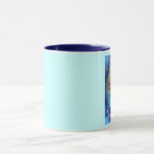 Frohe Feiertage Tasse (Zentrum)