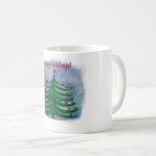 Frohe Feiertage Tasse