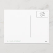 Frohe Feiertage! Traktor-Postkarte Feiertagspostkarte (Rückseite)