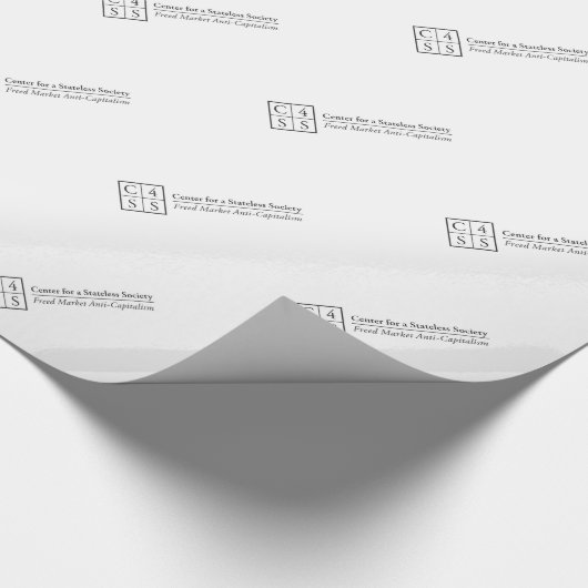 Frohe Feiertage von C4SS Geschenkpapier (Ecke)