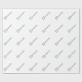 Frohe Feiertage von C4SS Geschenkpapier (Flach)