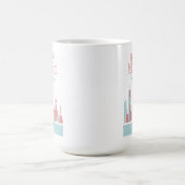 Frohe Feiertage von Chicago Kaffeetasse (Mittel)