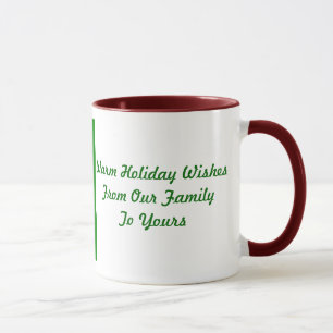 Frohe Feiertage Weihnachtsbär Tasse