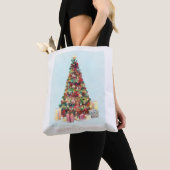 Frohe Feiertage. Weihnachtsbaum Tasche (Von Nahem)