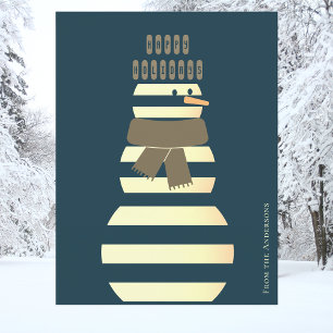 Frohe Feiertage Weihnachtsmann Holiday Postkarte