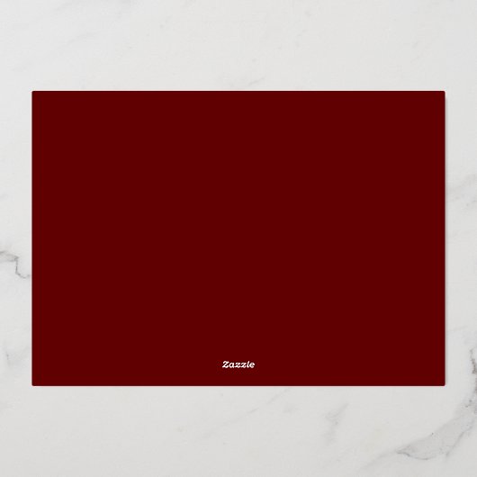 Frohe Feiertage Weihnachtsskript Foto-Collage (Rückseite)