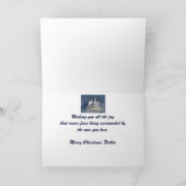 Frohe Feiertagskarte (Innenseite)