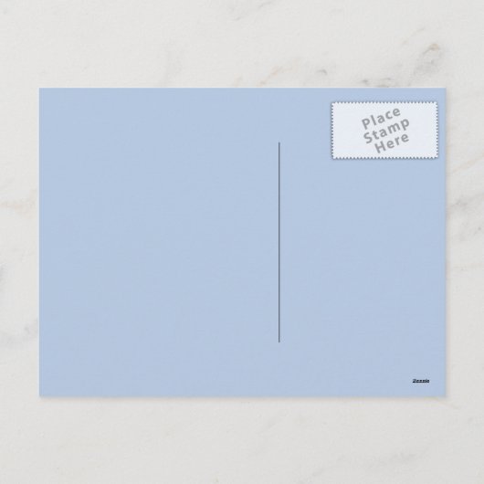 Frohe Feiertagspostkarte (Rückseite)