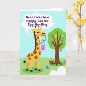 Frohe Festliche Jagd Karte (Gelbe Blume)