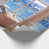 Frohe Festtage2 Geschenkpapier (Ecke)