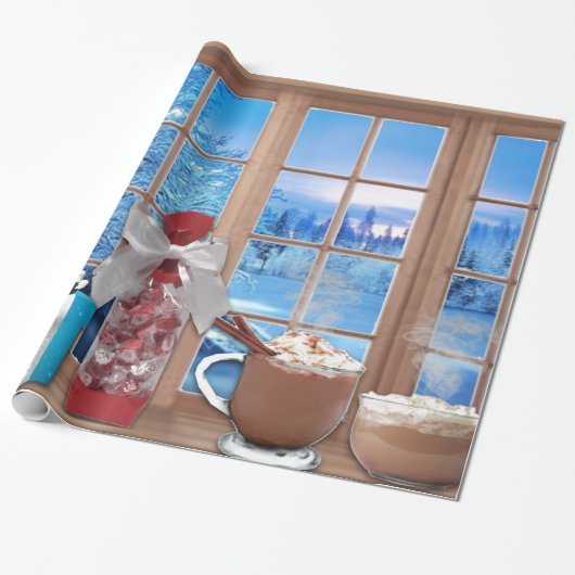 Frohe Festtage2 Geschenkpapier (Ungerollt)