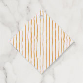 Frohe Festtage Aquarellkranz-Urlaubskarte Geschenkanhänger (Rückseite)