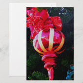 Frohe Festtage_ Briefpapier (Vorne/Hinten)