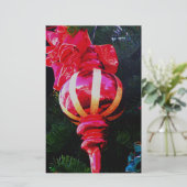 Frohe Festtage_ Briefpapier (Stehend Vorderseite)