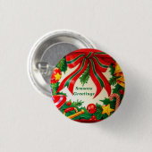 Frohe Festtage_ Button (Vorne & Hinten)