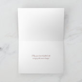 Frohe Festtage Card Feiertagskarte (Innenseite)