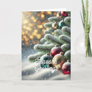 Frohe Festtage Card Feiertagskarte