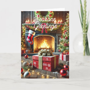 Frohe Festtage Card Feiertagskarte