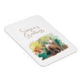 Frohe Festtage Card Magnet (Rechte Seite)