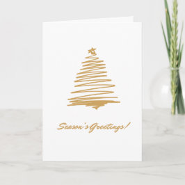 Frohe Festtage Dankeskarte