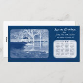 Frohe Festtage Feiertagskarte (Vorne/Hinten)