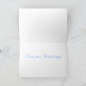 Frohe Festtage Feiertagskarte (Innenseite)