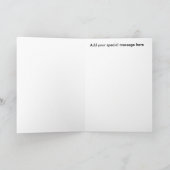 Frohe Festtage Feiertagskarte (Innenseite)