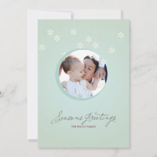 Frohe Festtage {Fotokarte} Feiertagskarte