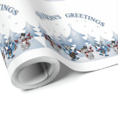 FROHE FESTTAGE GESCHENKPAPIER (Rolleneckpunkt)