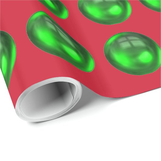 Frohe Festtage glänzendes Schleifpapier Geschenkpapier (Rolleneckpunkt)