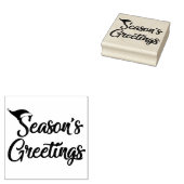 Frohe Festtage Gummistempel (Stempel)